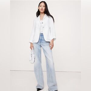 Banana Republic SLIM LINEN BLAZER